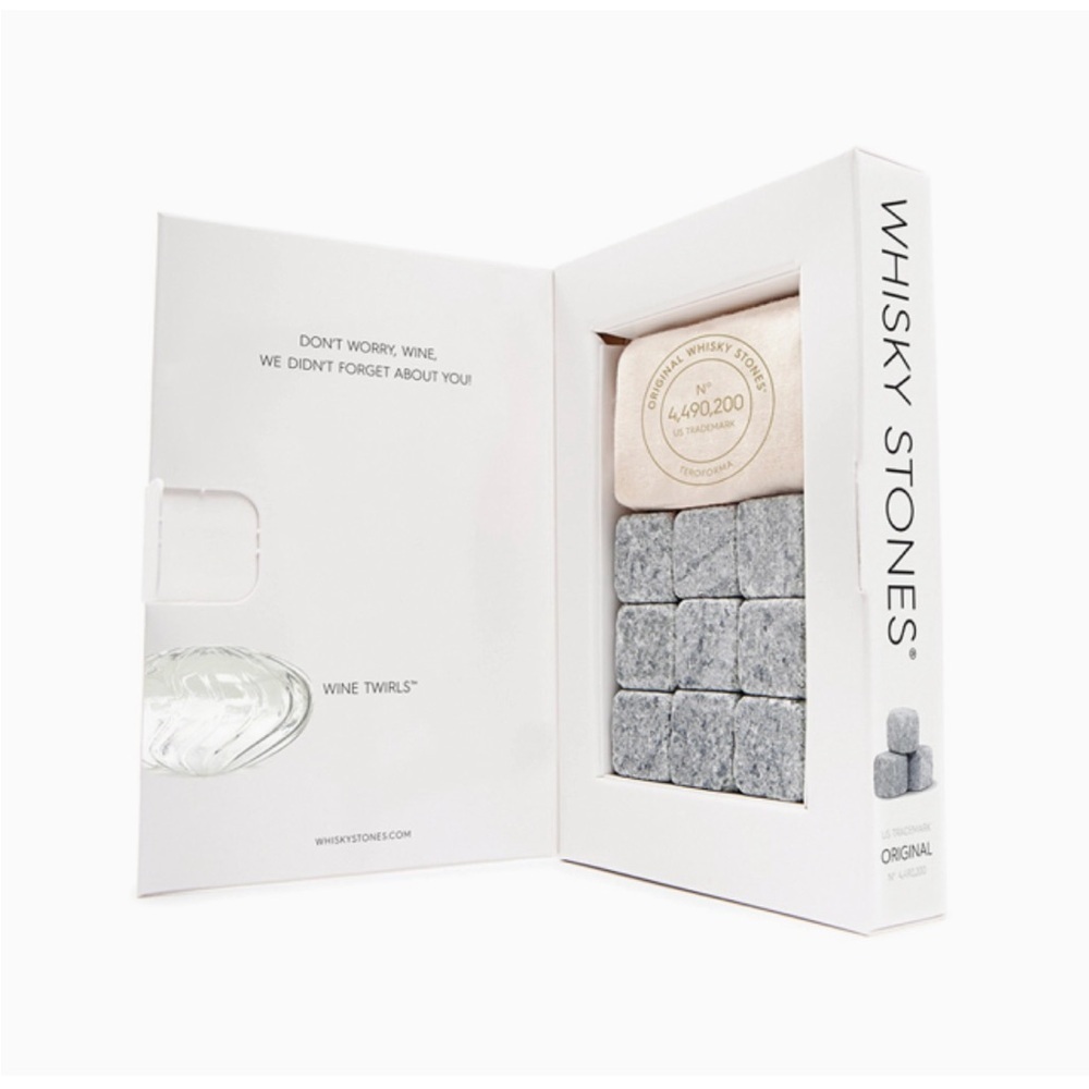 SEALED Original Whisky Stones Classic Teroforma Handcrafted Natural Soapstone - Picture 6 of 7